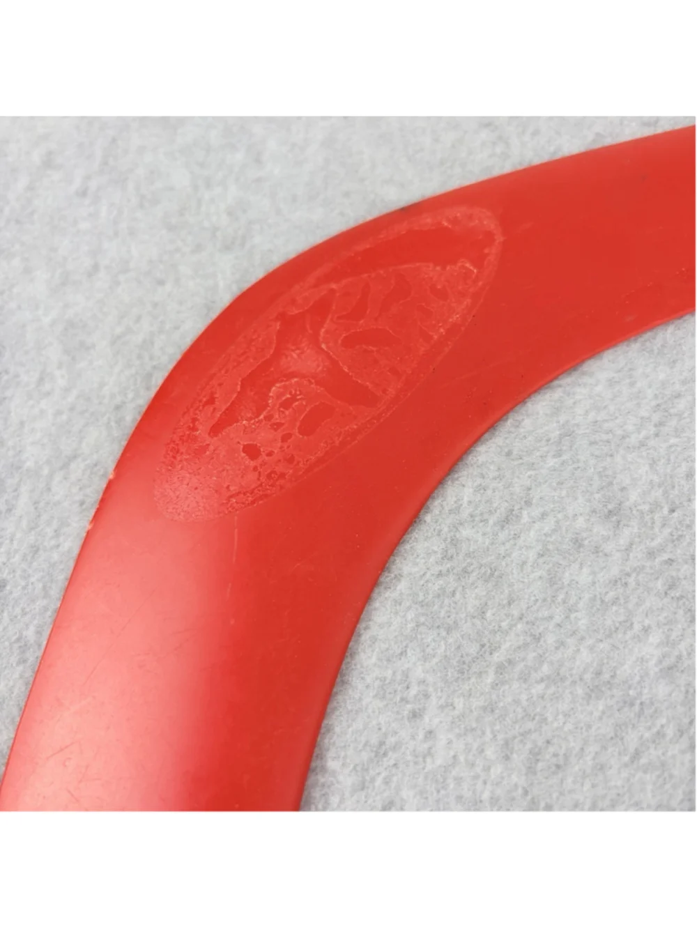 Vintage 1965 ~ Wham-O Aussie Boomerang ~ Original Red w/Black & White